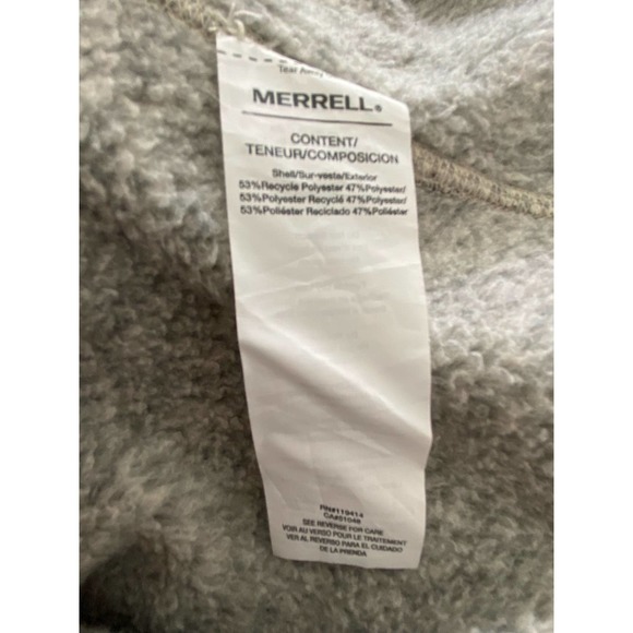 Merrell Womens Sweater sweatshirt Weather Full Zip SZ M - Picture 9 of 11